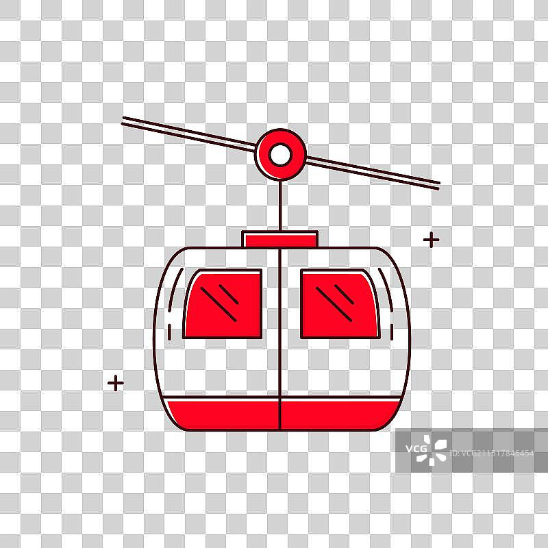 山脉滑雪度假村冬季运动图片素材