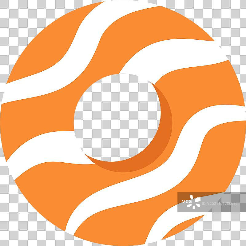 彩色橡胶游泳圈图片素材