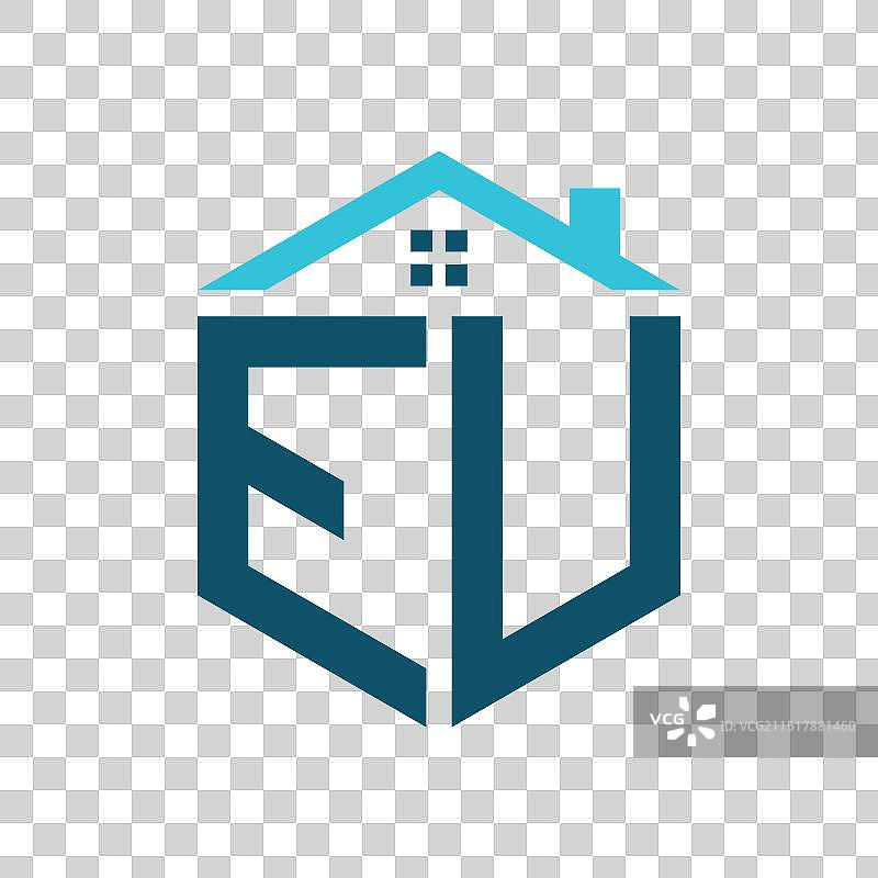 欧盟房屋logo设计模板图片素材