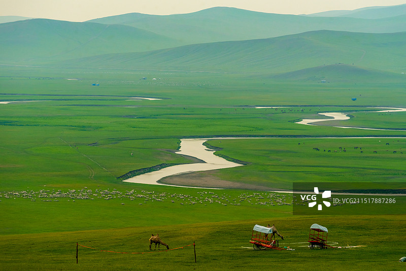 莫日格勒河图片素材