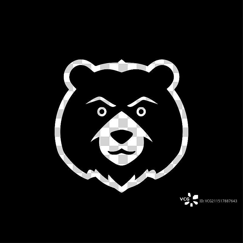 熊-高品质的标志-理想的t恤图片素材