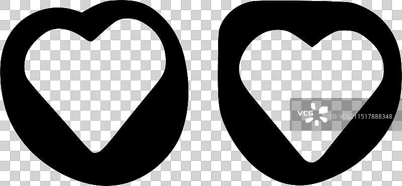 对话爱心 - 简约图片素材