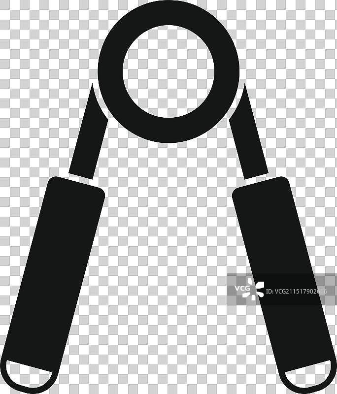 握力器提供阻力训练图片素材