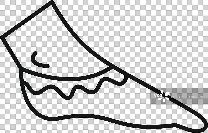 脚部涂抹防晒霜，保护皮肤图片素材