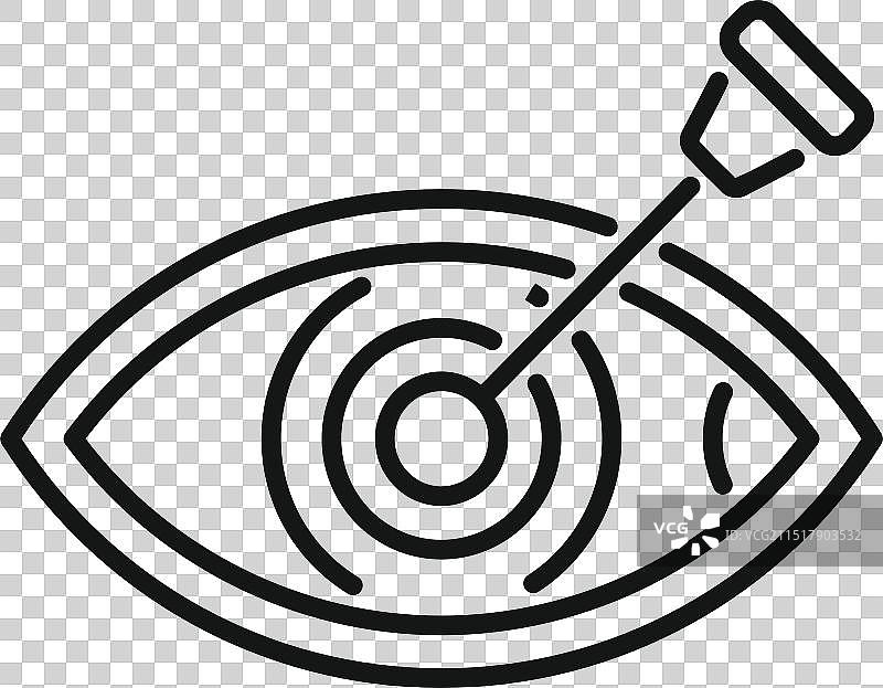 眼科激光手术矫正视力图片素材