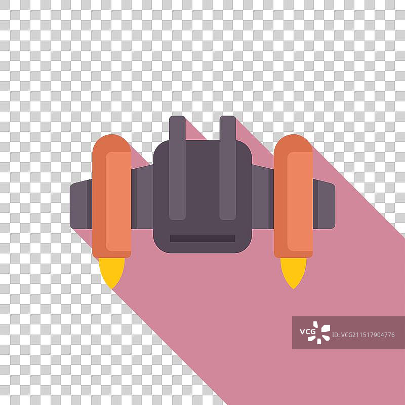 双涡轮燃料飞行喷气背包图片素材