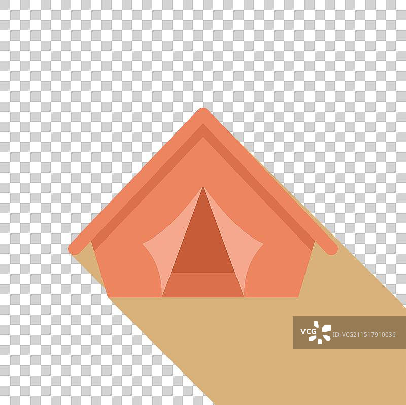 展示目的地的夏令营帐篷图片素材