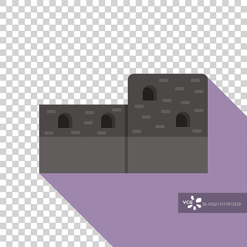 保护城市的中世纪石头堡垒墙图片素材