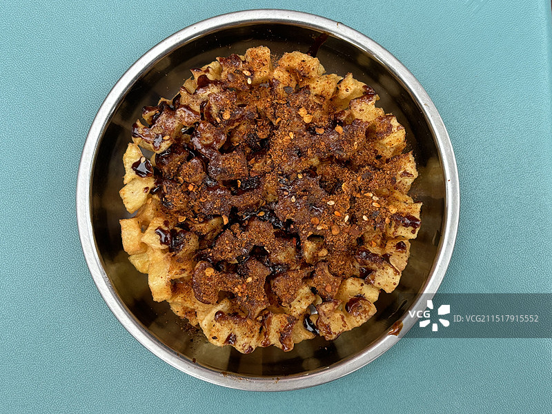 洋芋饼 土豆饼 油炸土豆图片素材