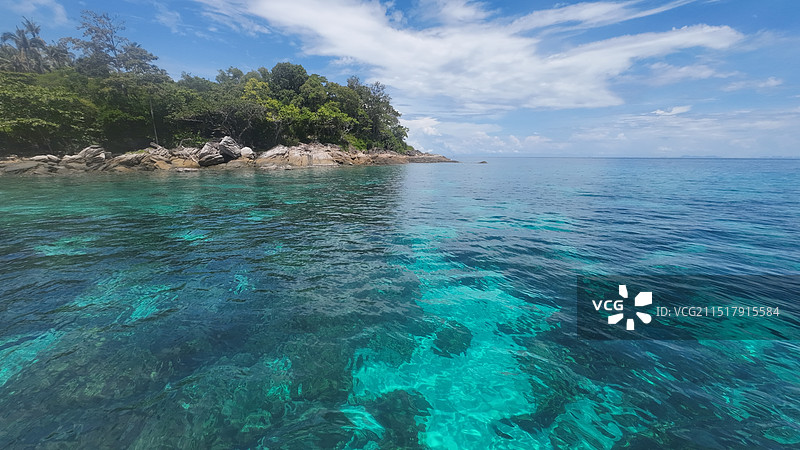 泰国普吉岛珊瑚岛图片素材
