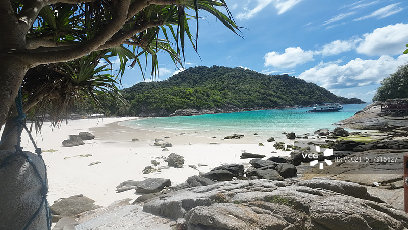 泰国普吉岛珊瑚岛图片素材