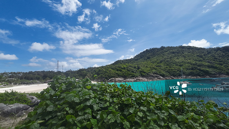 泰国普吉岛珊瑚岛图片素材