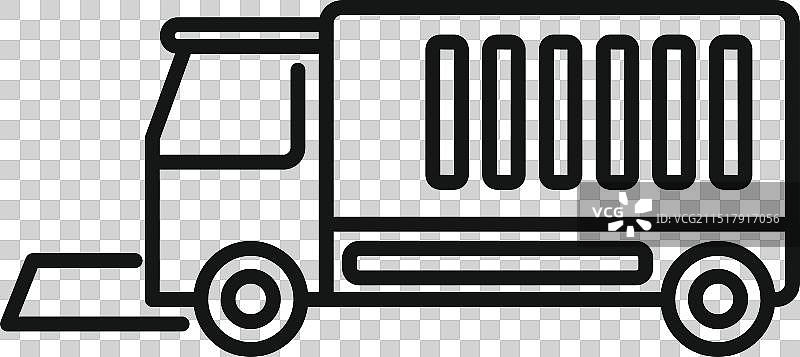 除雪车正在清除道路上的积雪图片素材