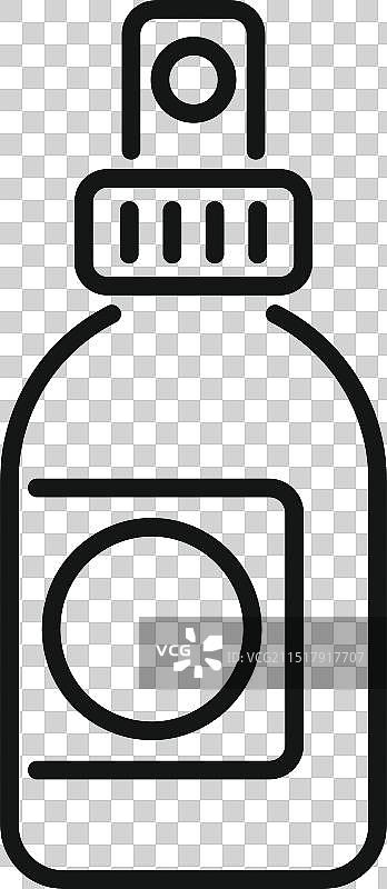 喷雾瓶分装清洁液图片素材