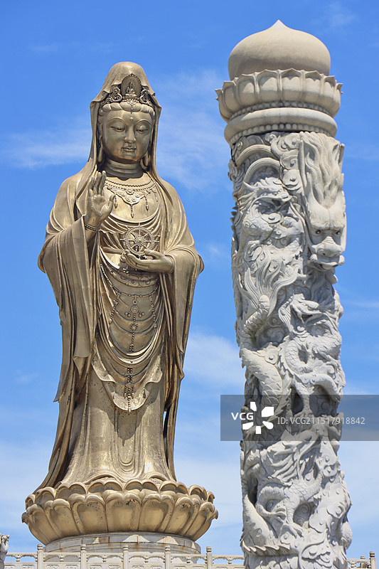 普陀山·南海观音图片素材