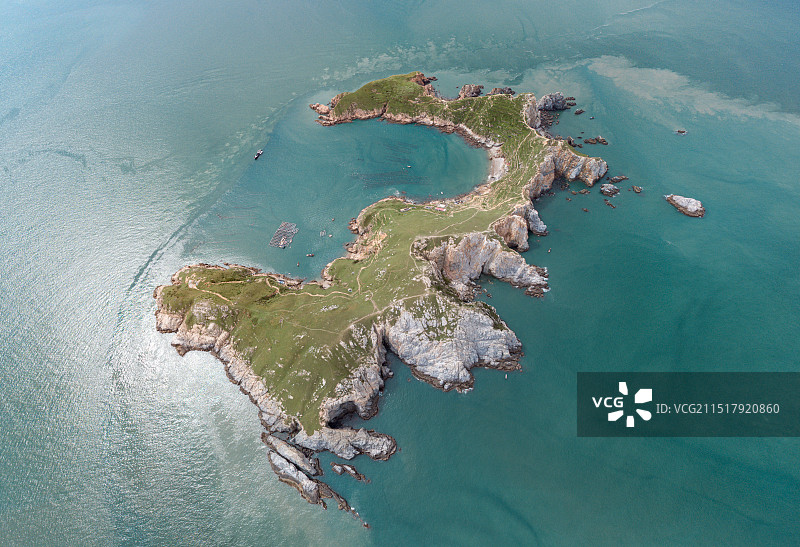 福建宁德霞浦四礵列岛东礵岛航拍图片素材