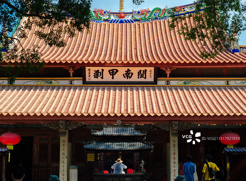 福建泉州承天寺的大殿图片素材