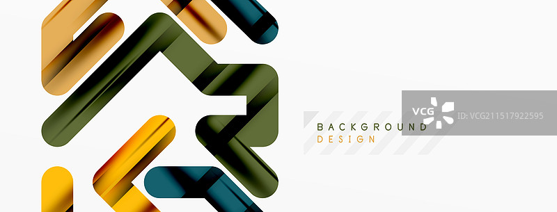 动态的彩色线条，最小的抽象背景图片素材