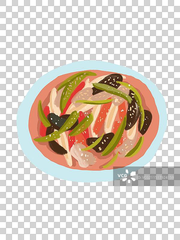 新疆椒麻鸡图片素材