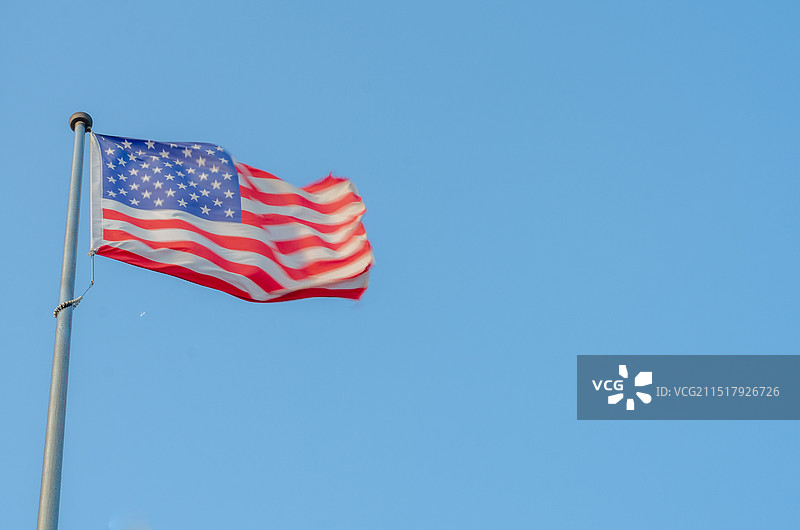 随风飘扬的美国图片素材