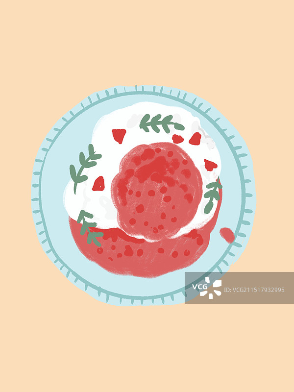 新建酸奶粽子图片素材