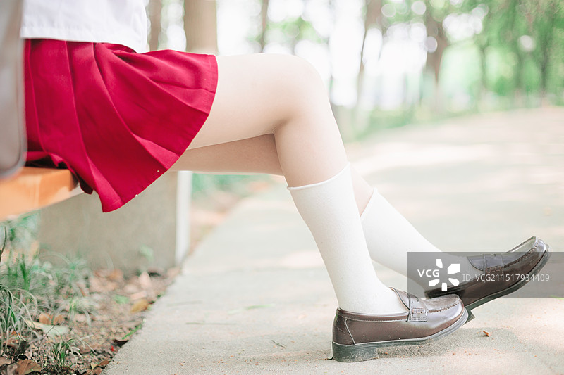 少女修长的美腿图片素材