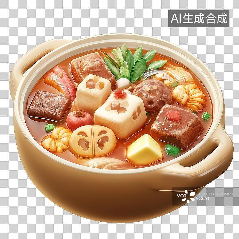 【AI数字艺术】寿喜烧图片素材