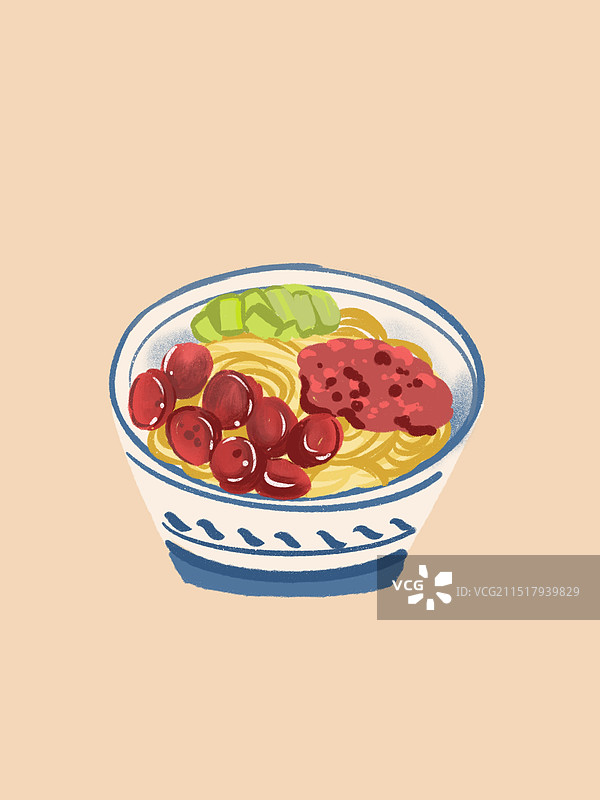 青海羊肠面图片素材