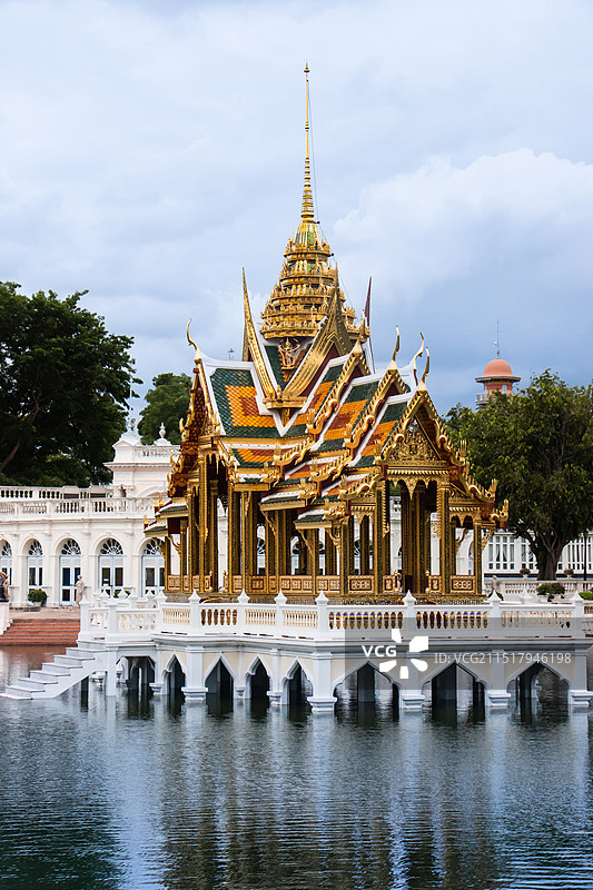 泰国大城府皇室行宫，邦芭茵夏宫-泰国颐和园图片素材