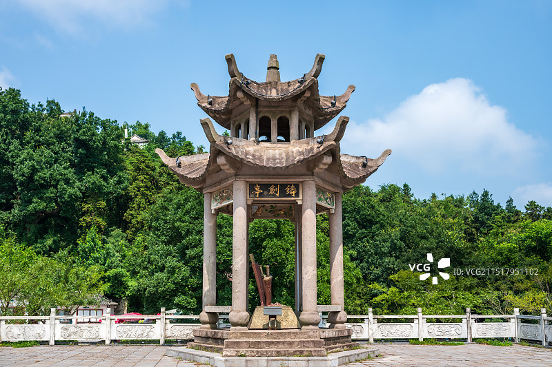 合肥4A冶父山森林公园图片素材