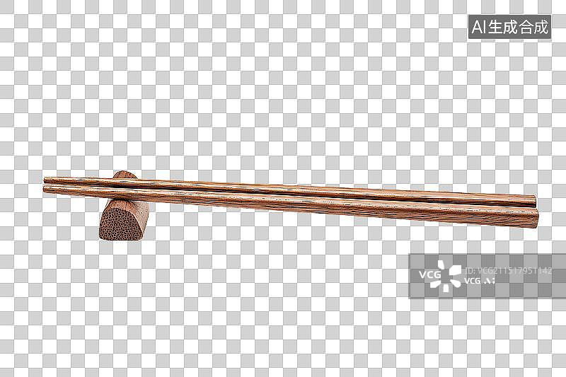 【AI数字艺术】放在筷架上的筷子图片素材