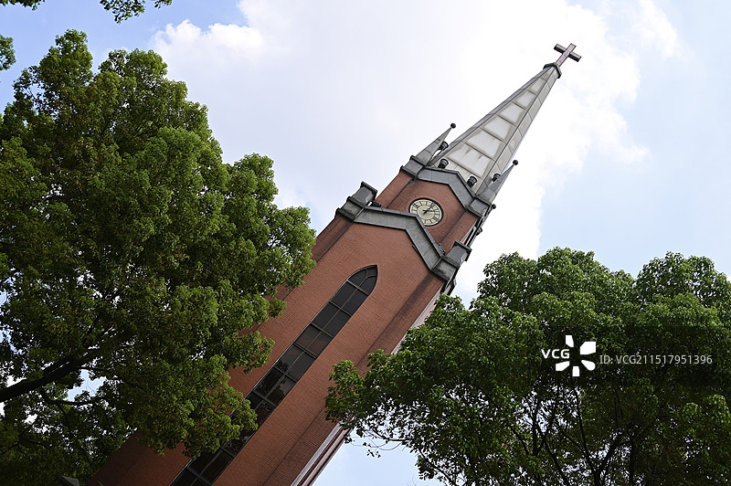 无锡的一座教堂图片素材