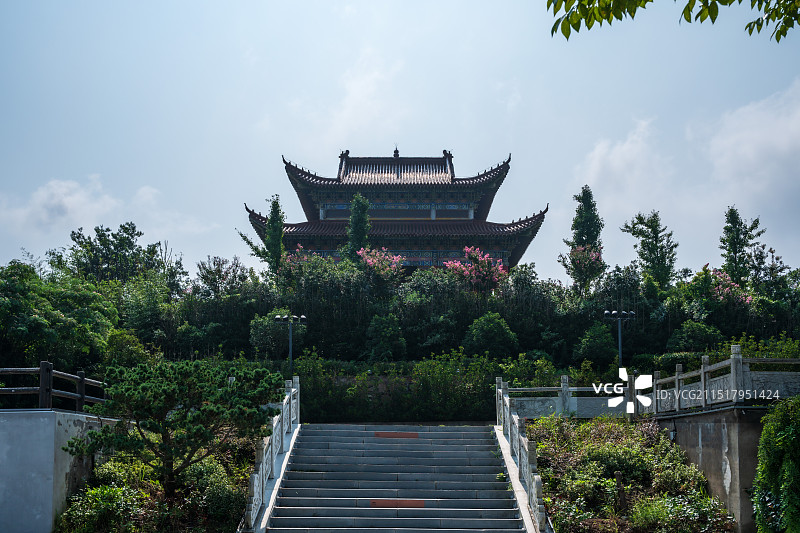 合肥4A冶父山森林公园 - 月身宝殿图片素材
