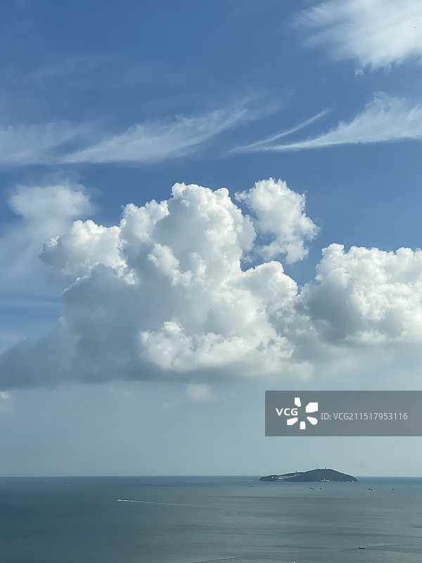 海上的云图片素材