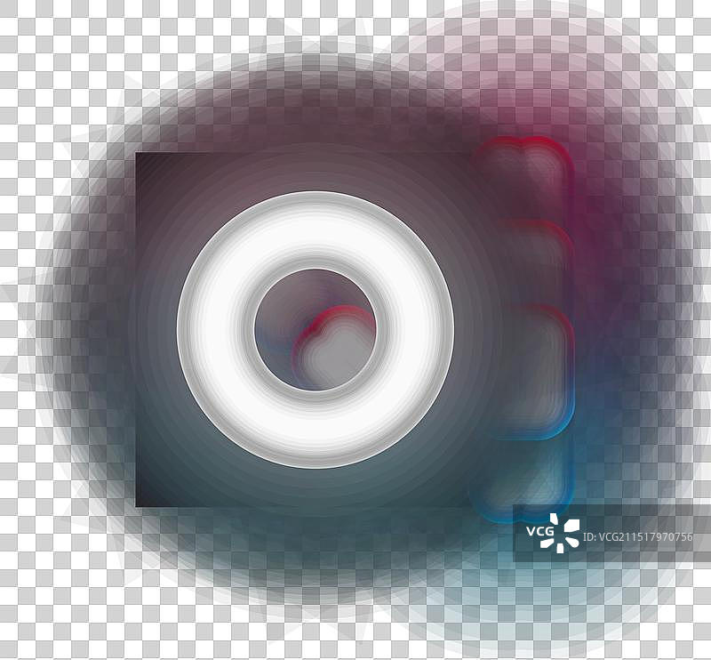 发光霓虹线汽车合金轮毂图标图片素材