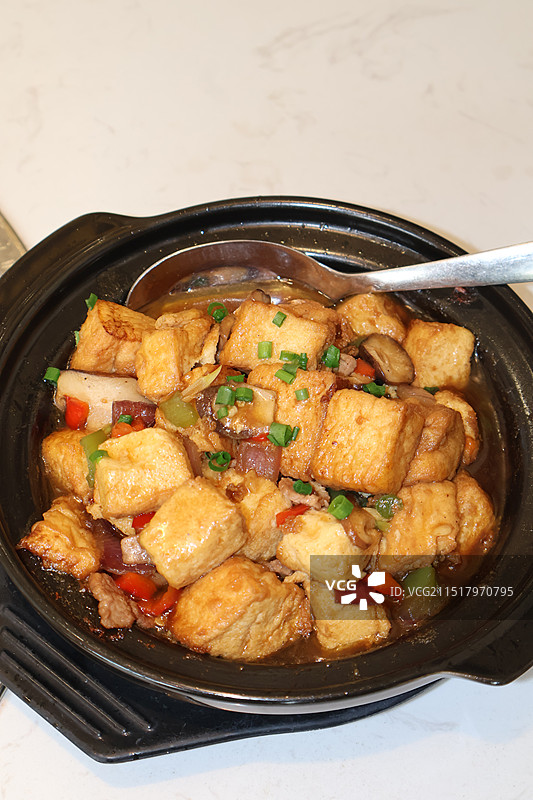 海南澄迈石锅豆腐图片素材