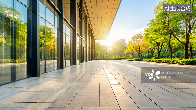 【AI数字艺术】现代城市建筑结构图片素材