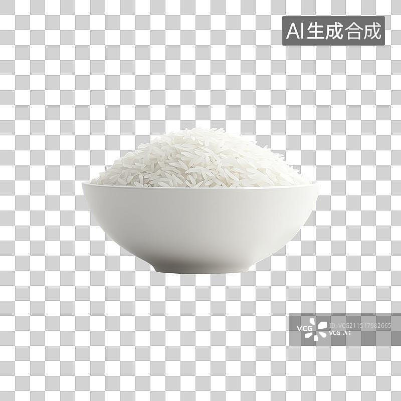 【AI数字艺术】满满的一碗米饭图片素材