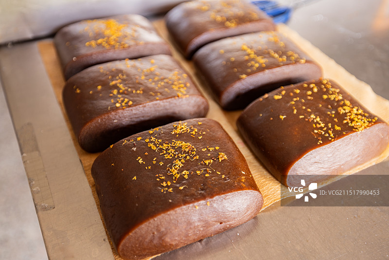 美食桂花糕图片素材