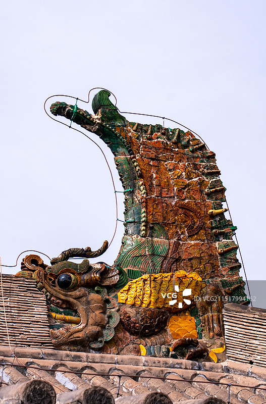 山西大同华严寺图片素材