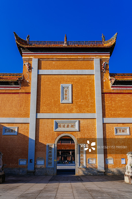 湖南长沙密印寺 千手观音 寺庙图片素材