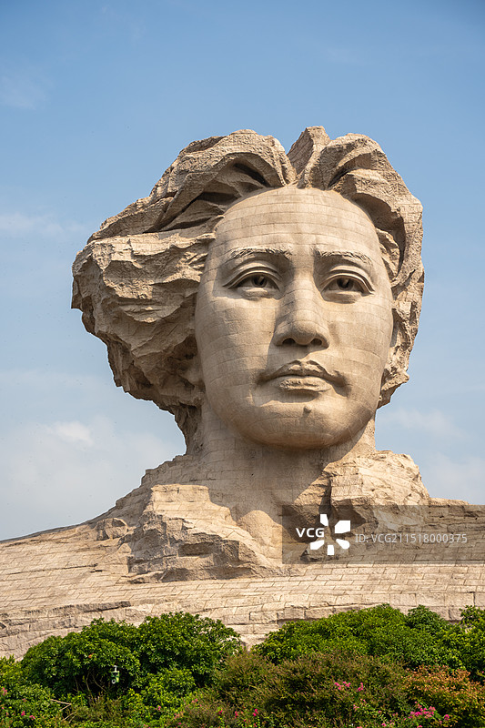 橘子洲青年毛主席雕像图片素材