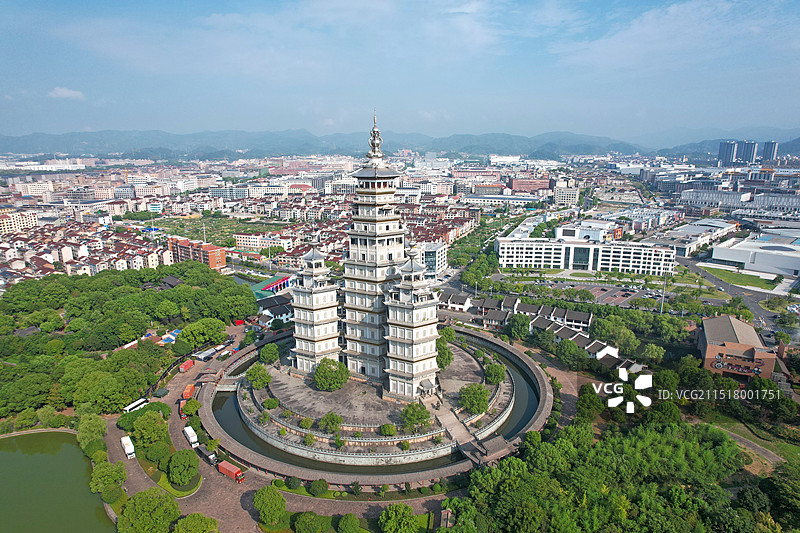 金华横店华夏文化园图片素材