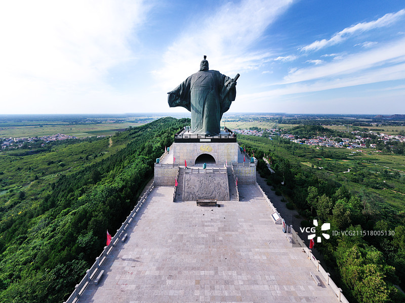 河南省永城市芒砀山大汉雄风图片素材