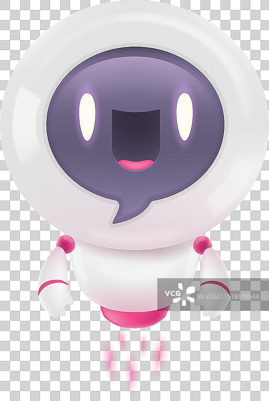 可爱机器人图标图片素材