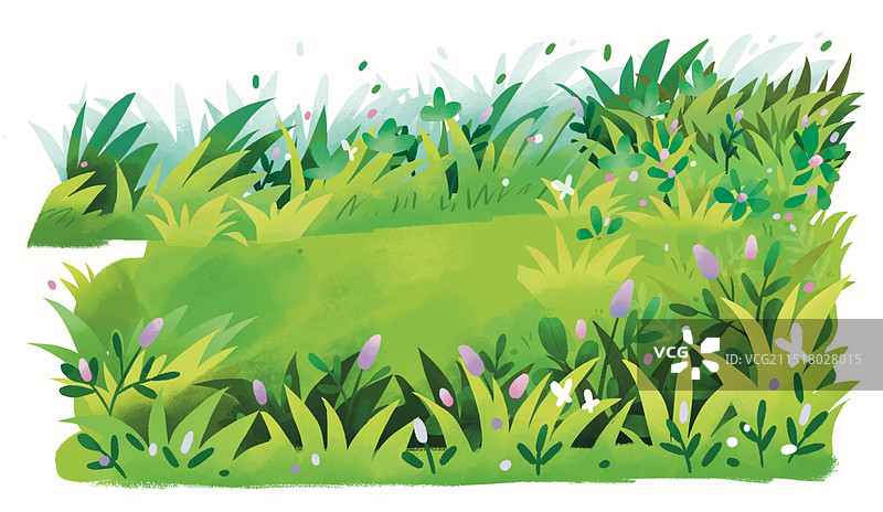 绿野的风图片素材