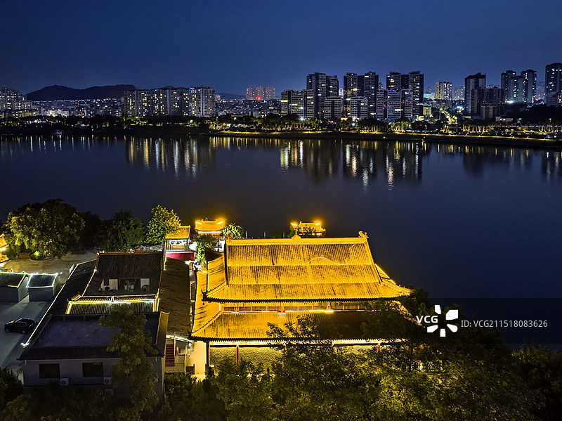 广西南宁市柳沙三界庙图片素材