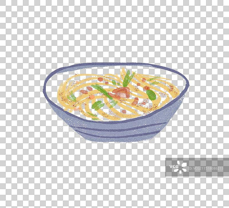 一碗炒面炒米粉米线图片素材