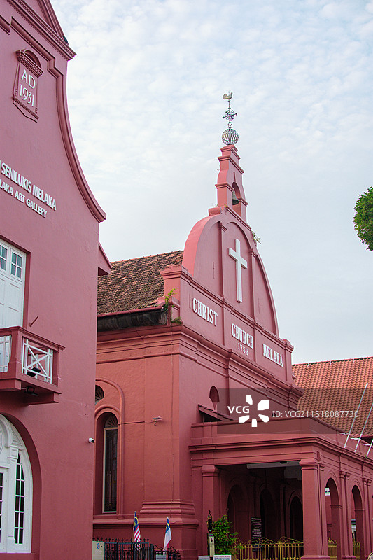 马六甲荷兰红屋广场图片素材