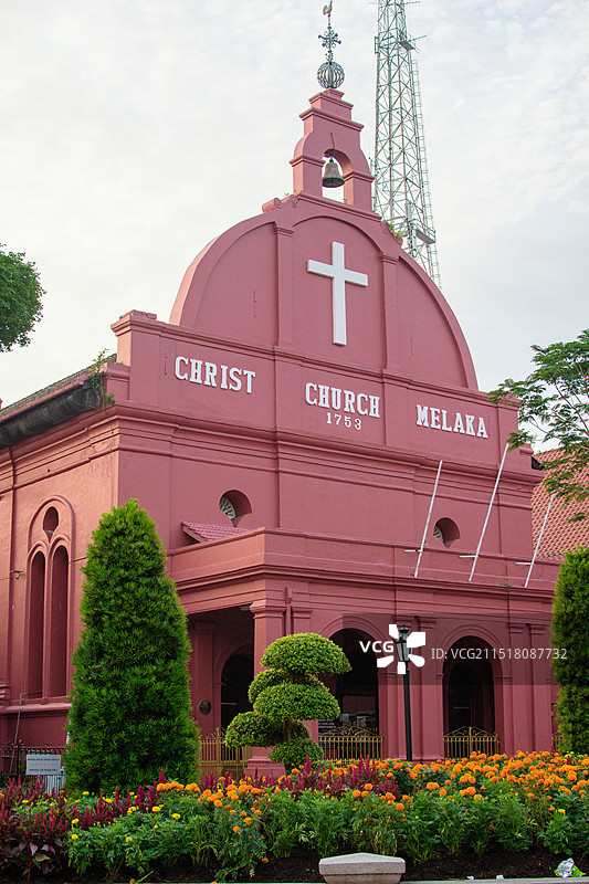马六甲荷兰红屋广场图片素材
